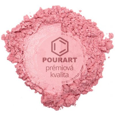 PourArt Metalický prášek DK184 Pearl Silver Pink 10 g – Zboží Mobilmania