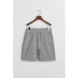 GANT REG SHIELD SWEAT SHORTS GREY MELANGE