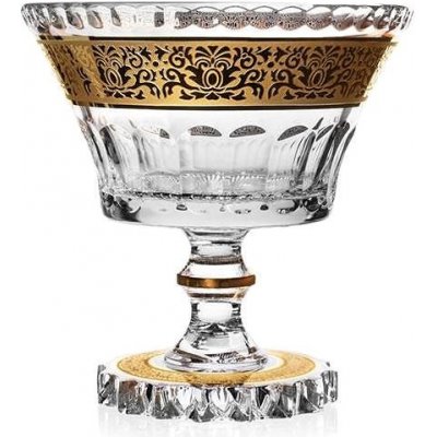 Bohemia Crystal Ručně broušená mísa na noze Cipísek Romantic 205 mm – Zbozi.Blesk.cz