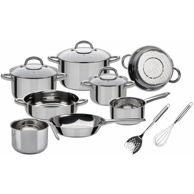 GSW Sada hrnců a pánví z nerezové oceli, Montreal 13dílná – Sleviste.cz