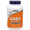 Doplněk stravy NOW Foods GABA Pure Powder 170 g