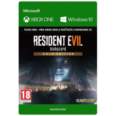 RESIDENT EVIL 7 biohazard Gold Edition - Xbox One/Win 10 Digital – Hledejceny.cz