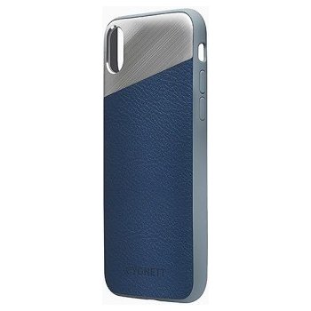 Pouzdro CYGNETT iPhone X Leather Case in Navy