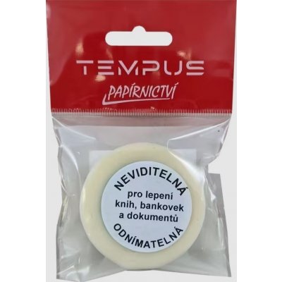 Milan Bankovní lepicí páska Tempus Invisible 19 mm x 33 m – Zboží Dáma