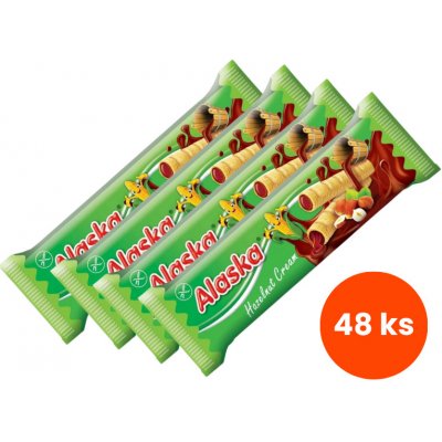 Alaska Kukuřičné trubičky lískooříškové 864 g – Zboží Dáma