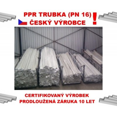 Aquaplast PPR trubka 25 x 3,5 mm PN 16 – Zboží Mobilmania