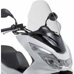 Kappa KD1136ST přední plexi, čiré 63,0 x 43,5 cm (výška x šířka) pro HONDA PCX 125 150 (14-17) / PCX 150 (18) – Zboží Mobilmania