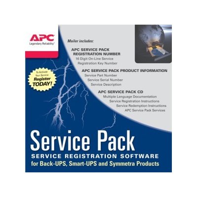 APC (3) Year Service Pack Extended Warranty / záruka pro nově zakoupený pordukt / SP-05 (WBEXTWAR3YR-SP-05) – Hledejceny.cz