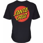 SANTA CRUZ Classic Dot Chest T-Shirt Black – Hledejceny.cz