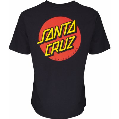 SANTA CRUZ Classic Dot Chest T-Shirt Black – Zbozi.Blesk.cz