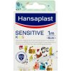 Náplast Hansaplast Sensitive Kids zvířátka náplast 1 m x 6 cm