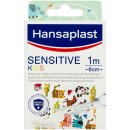 Hansaplast Sensitive Kids zvířátka náplast 1 m x 6 cm