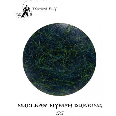 Tommi-Fly Dubbing Nuclear Nymph Dubbing Paris Blue Green – Hledejceny.cz