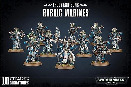GW Warhammer 40.000: Thousand Sons: Rubric Marines