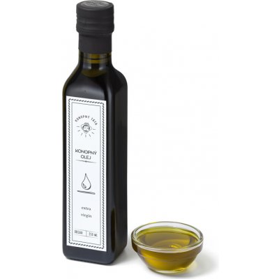 Konopný Táta Konopný olej 100% 0,25 l – Zbozi.Blesk.cz