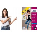 Avery Zweckform MD1004 Nažehlovací fólie pro Inkjet 8 x A4 na tmavý a barevný textil – Zboží Dáma