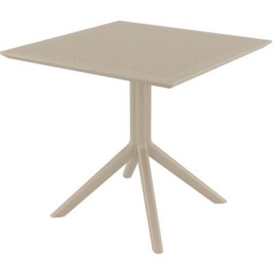 siesta Venkovní plastový stůl SKY TABLE 80 taupe – Hledejceny.cz
