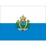 San Marino vlajka - 30 x 45 cm - tunel, karabina – Hledejceny.cz