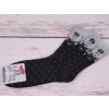 Trepon české termo ponožky OLGA teplé černé