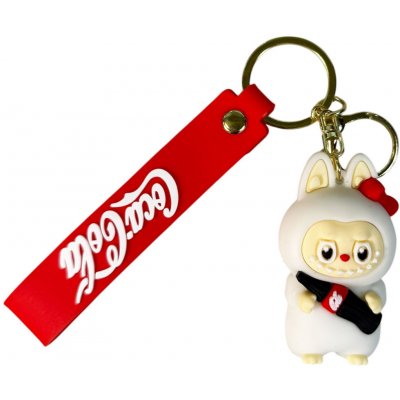 Přívěsek na klíče ve stylu Labubu Coca Cola Typ 3 – Zboží Mobilmania