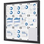 Jansen Display vnitřní uzamykatelná vitrína základní 12 x A4 – Zboží Živě