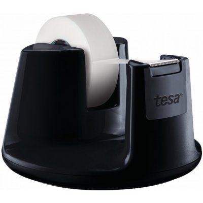 Tesa Stolní odvíječ COMPACT stylový černý lak 33 m x 19 mm – Zboží Mobilmania