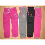 Kugo T533 dívčí tepláky slabé růžová – Zboží Mobilmania