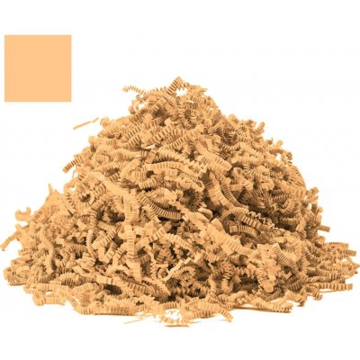 Zlatá papírová výplň do krabic Fancypack Hmotnost: 1kg, Typ výplně: Stlačená verze – Hledejceny.cz