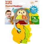 BRIGHT STARTS Hračka hudební klíče MonKeys – Sleviste.cz