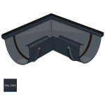 KJG vnější roh 330 mm RAL 7016 šedý – Zboží Mobilmania