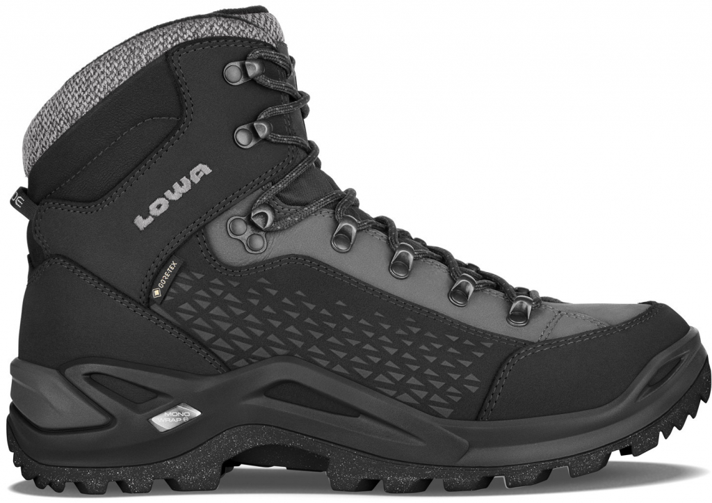 Lowa Renegade Warm GTX Mid black grey