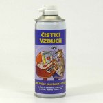 Čistík Čisticí hořlavý stlačený vzduch na těžce přístupná místa 400 ml – Zboží Dáma