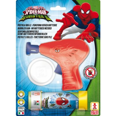 Dulcop Spiderman Bublifuková pistole – Zbozi.Blesk.cz