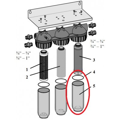 Honeywell náhradní objímka pro filtr FF60 KF60 – Sleviste.cz