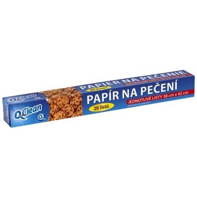 Q Clean Q-Clean papír na pečení 20 listů – Zboží Dáma