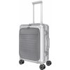 Cestovní kufr Travelite NEXT 4W FP 79946-56 stříbrná 41 L