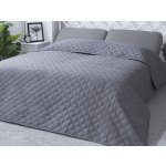 Xpose přehoz na postel EVITA tmavě šedý 220 x 240 cm – Zboží Dáma