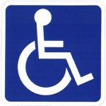 Amicar Magnetická cedulka invalida, vozíčkář – Zboží Dáma