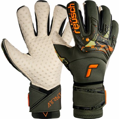 Reusch Attrakt SpeedBump Ortho-Tec šedo/zelená/oranžová 5370078-5556 – Zboží Mobilmania