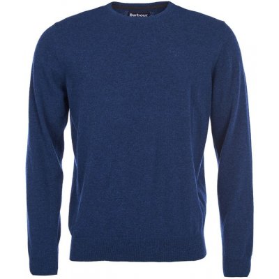 Barbour Essential Lambswool Crew Neck Sweatshirt Deep Blue – Sleviste.cz
