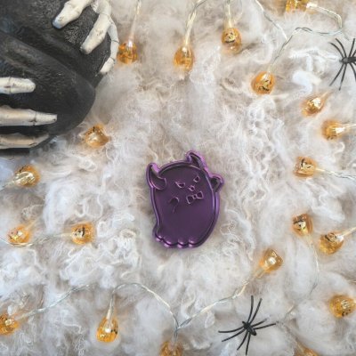 Duch s rohy | Vykrajovátka a razítka na Halloween | Strašidelné vykrajovátko – Hledejceny.cz
