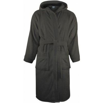 The One Towelling župan s kapucí T1-BH anthracite – Hledejceny.cz