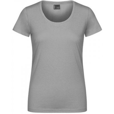 Excd by Promodoro Dámské bavlněné tričko CD3075 New Light Grey Solid – Zboží Mobilmania