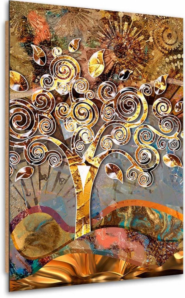 Gario Obraz Strom života - Gustav Klimt, reprodukce Velikost: 40 x 60 cm,  Provedení: Panelový obraz – Zboží Dáma
