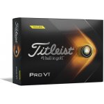 Titleist Pro V1 žluté 12 ks – Sleviste.cz