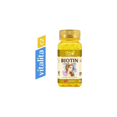 VitaHarmony VE Biotin 300 µg + selen + zinek 360 kapslí – Zboží Mobilmania