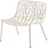 Zahradní židle a křeslo Fast Hliníková nízká židle Forest, 65x63x67 cm, lakovaný hliník