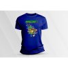 Dětské tričko Sandratex dětské bavlněné tričko Minecraft 3. Královsky modrá