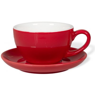 Biebri šálek s podšálkem červená 300 ml – Sleviste.cz