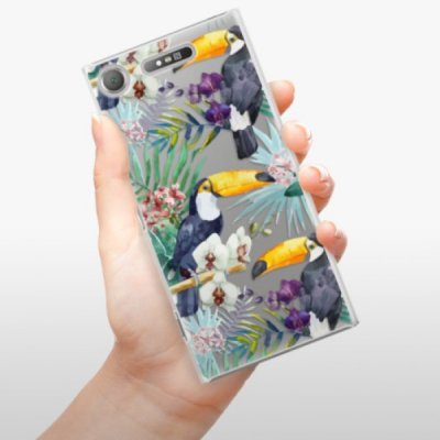 Pouzdro iSaprio - Tucan Pattern 01 - Sony Xperia XZ1 – Zboží Mobilmania